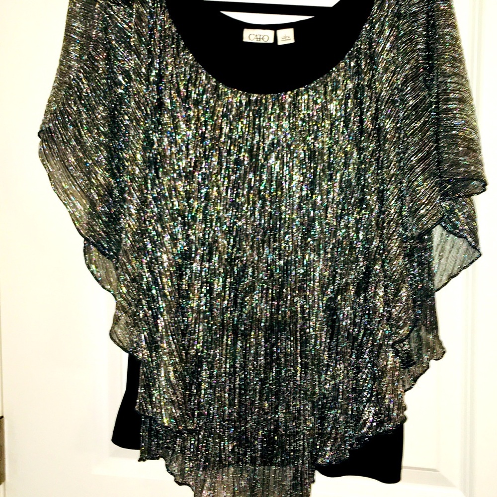 Sparkly butterfly top